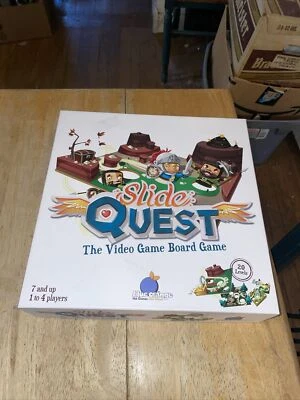Slide Quest The Video Game Board Game Strategy 7+  Looks COMPLETE - Image 1 of 4