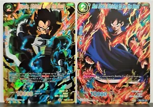 Dragon Ball Vegeta Son Goku Striving To Be The Best TB3-021 TB3-051 FR Set Of 2 - Foto 1 di 2