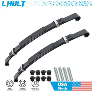 2PC Heavy Duty Rear Leaf Springs For EZGO TXT 1996 -2013 Golf Cart - Picture 1 of 12
