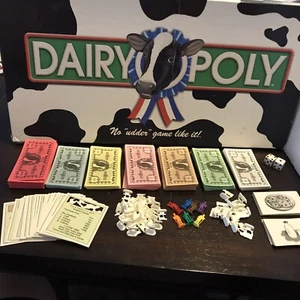 Vintage 1997 Dairyopoly Udder Games Rare 100% Complete - Picture 1 of 19