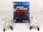 Always Sometimes Monsters + 2 Trading Cards Set #40 #41 Sony PS4
