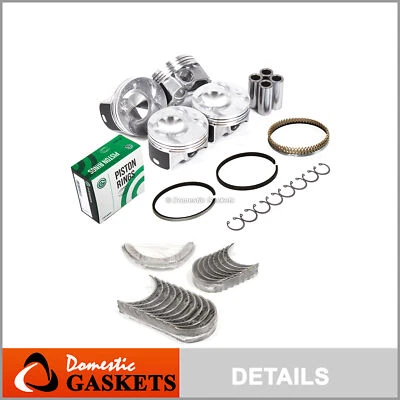Pistons Bearings Rings Fit 2002-2006 Honda Civic Acura RSX 2.0L K20A3 - Image 1 of 4