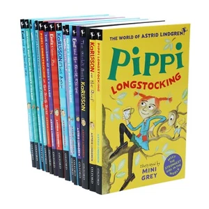 Astrid Lindgren 14 Books Collection Set - Ages 6-8 - Paperback - Picture 1 of 4