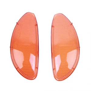Paar Amber Frontblinker Blinker Glas Lichtlinse Objektiv Für BMW R1100RT R1150RT - Picture 1 of 1