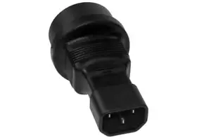 SF Cable IEC C14 to European CEE7/7 Schuko receptacle - Picture 1 of 5