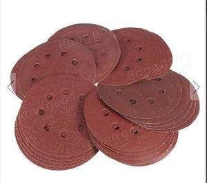 90pcs 5 inch 80-2000 Grit 8 Holes Sand Discs Sanding Paper Discs - Picture 1 of 1