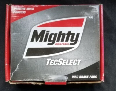 Pastillas de freno de disco de cerámica MIGHTY TS1273C para Chrysler, Dodge, Jeep, Ram, Volkswagen Foto 1 de 4