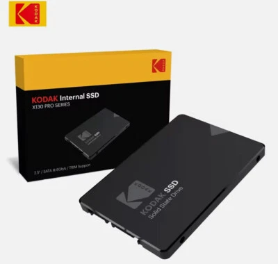 Kodak X130 PRO SSD 128Gb – SATA 3.0 – 2.5”  +550Mbps Reads & 510Mbps Writes NEW - Image 1 of 4