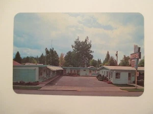 Coeur D'Alene Idaho Postcard Star Motel ID - Picture 1 of 2