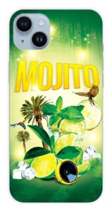 Coque en silicone imprimée compatible Apple iPhone 14 Plus Mojito Forêt - Picture 1 of 3