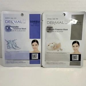 Dermal Collagen Essence Full Face Mask Sheet - Hyaluronate And Pearl Collagen - Picture 1 of 8