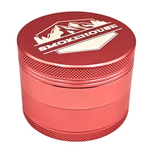 SMOKEHOUSE High Quality Aluminum Tobacco Herb Grinder Crusher, Rose Gold 2.5" - Picture 1 of 7