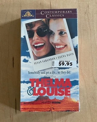 Road Crime Movie THELMA & LOUISE (1991) Factory Sealed MGM VHS Comedy Drama Cult - Image 1 of 4