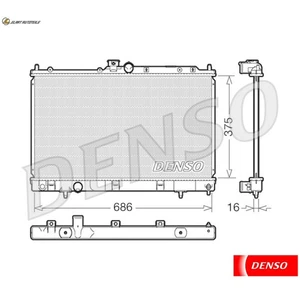 KÜHLER MOTORKÜHLUNG DRM45025 FÜR MITSUBISHI 4G18 1.6L 4G13 1.3L 4G63 2.0L 4cyl - Picture 1 of 10