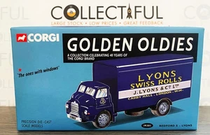 CORGI #19301 - BEDFORD S VAN - GOLDEN OLDIES - LYONS - DIECAST - NEW MIB🔥 - Picture 1 of 2