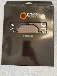 Praxis Chainrings 130 BCD TT 54/42t  - Time Trial and Triathlon - Black - New - Picture 1 of 9