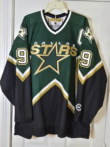 Vintage KOHO Dallas Stars Mike Modano Signed Jersey Size XL Auto NHL Green - Bild 1 von 6