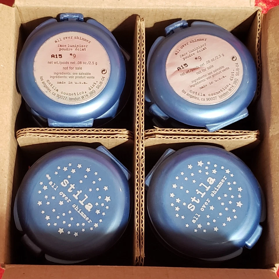 Mini bronceador compacto Stila x24 All Over Shimmer Face Luminizador No.9 0,08 oz Foto 1 de 3