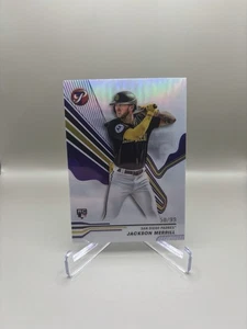 Topps Pristine 2024 - Jackson Merrill #156 refractor púrpura/99 (RC) - Imagen 1 de 2