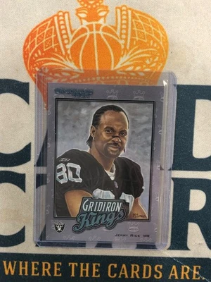2002 Donruss Jerry Rice All Time Grid Iron Kings /2000 PS - Imagem 1 de 2