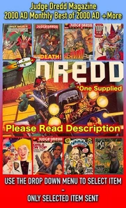 Judge Dredd Magazine 2000 AD Monthly Best of 2000 AD +More (Select Item) USED - Picture 1 of 20
