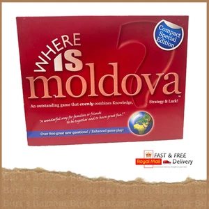 Dov'è la Moldavia? Compact Special Edition Gioco da Tavolo Fast Free P&P - Foto 1 di 7