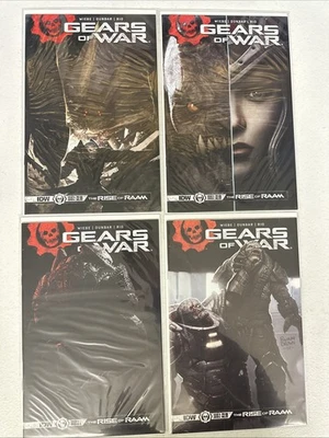 Lote Gears of War Rise of Raam #1 2 3 4 Série Completa Quadrinhos IDW 2018 MUITO BOM ESTADO/QUASE PERFEITO *T6 - Imagem 1 de 4