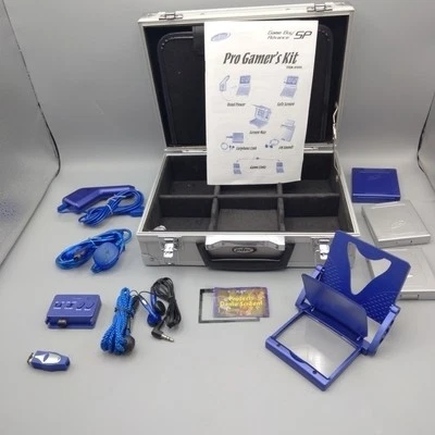 Intec Pro Gamers Kit Hard Shell Aluminum Case, Magnifier, Car Adapter, FM Radio - Image 1 of 4