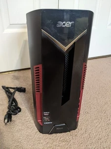 Acer Gaming PC Ryzen 5 3.5GHz 16GB RAM 1TBSSD+1TB HD DVD WIFI RX 580 8GB Win 11 - Picture 1 of 11