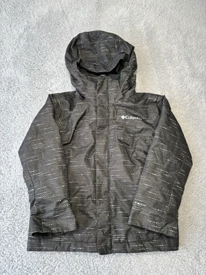 Columbia Jacket Youth 2XS Black Full Zip Intercharge Windbreaker Ski Outdoors - Image 1 of 4