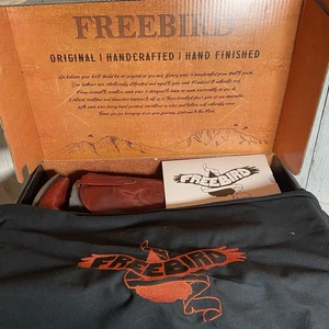 Botas Freebird Woodland Mujer 7 Cuero Rojo Festival Occidental Vaquera Punta - Imagen 1 de 23