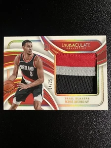 2023-24 Immaculat Kris Murray RC ROOKIE PATCH/25 - Picture 1 of 3