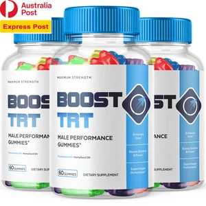 (3 Pack) Boost TRT Male Gummys  Vitamin Supplement 180 Gummies - Picture 1 of 12