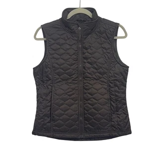 Chaleco Acolchado LL Bean Niños L 14-16 Marrón Cremallera Completa Aislante Nylon Ligero - Imagen 1 de 11