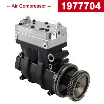 Air Compressor for Paccar 1977704 1977704PRX 9125181000 1805490 1805393 N1 - Image 1 of 4