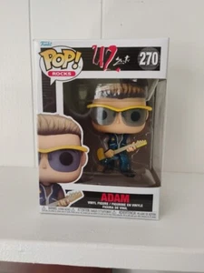 ADAM CLAYTON U2 GUITARIST #270 Funko POP! Rocks - U2 (Zoo TV) - Picture 1 of 4