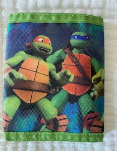 TMNT Wallet, Ninja Turtles 90s Toys Donatello - Picture 1 of 6