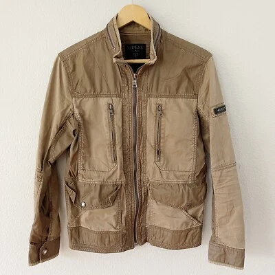 Chaqueta de moto Guess para hombre talla M Foto 1 de 4