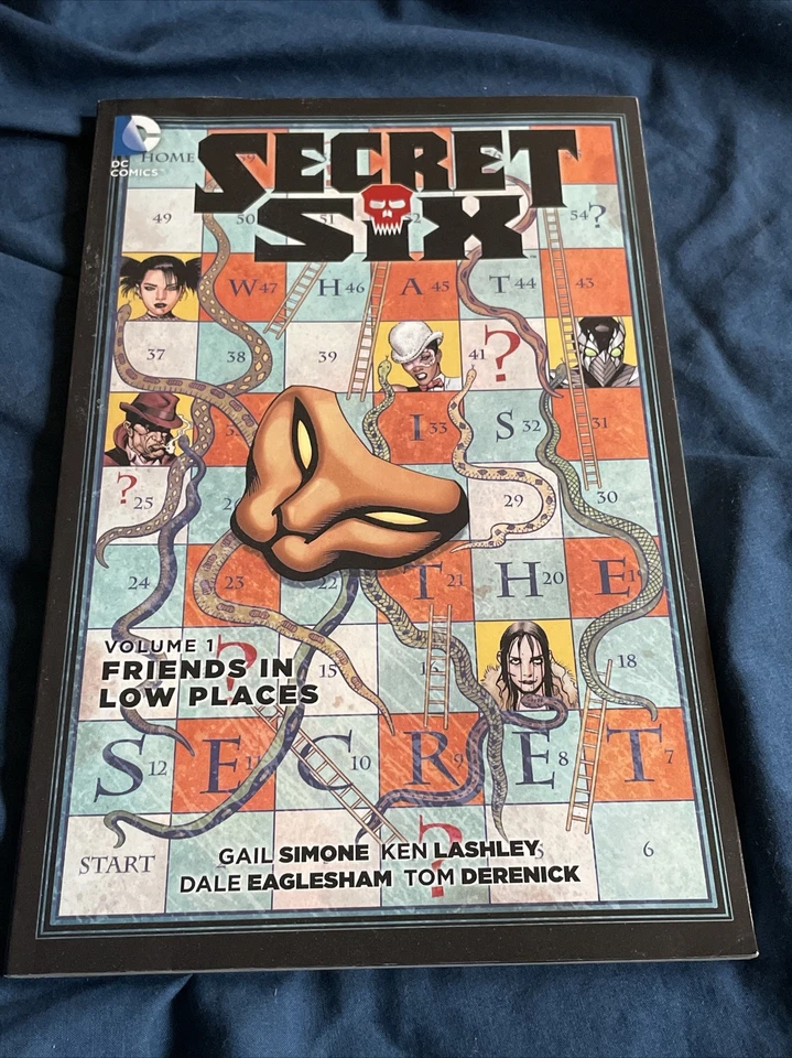 Secret Six Volumen 1 Amigos en Lugares Bajos DC TPB Gail Simone y Ken Lashley Foto 1 de 1