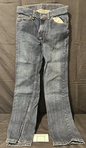 Wrangler Boys Park Denim Jeans size 14 regular front and back pockets blue - Picture 1 of 14