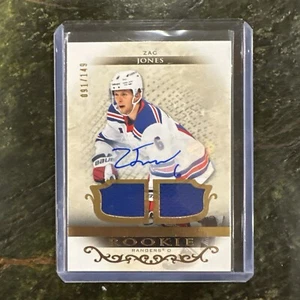 Zac Jones 2021-22 Upper Deck Artifacts Rookie Patch Auto RPA RC GAME WORN CLEAN - Bild 1 von 2