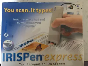 New IrisPen Express Instantly Enters Text Into Your Computer Hand Held Scanner - Picture 1 of 2