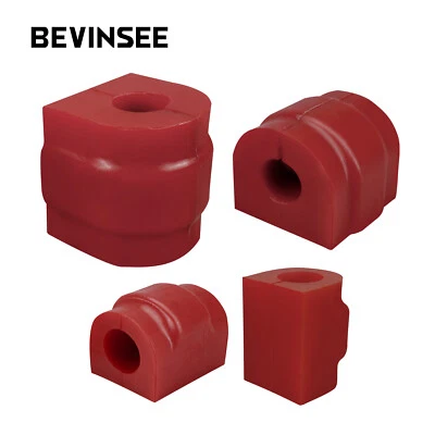 4x casquillos estabilizadores traseros delanteros PU 80A para BMW E46 318 320 323 325 328 330 - Imagen 1 de 4