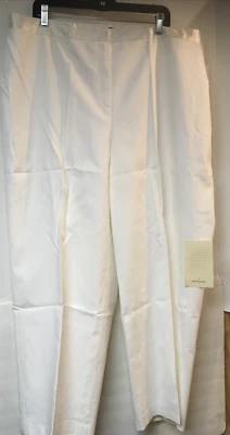 Mujer Vestido Forrado Blanco Pantalones con Cintura Satinada por Sutton Studio Talla 18 y 24 Foto 1 de 4
