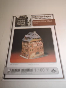 ++ MZ 70 1:160 71350 Kartonmodell Schreiber Albrecht-Dürer-Haus Nürnberg OVP NEU - Picture 1 of 4
