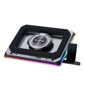 Gaming Laptop Cooling Pad with Powerful Turbofan, RGB Laptop Cooler Stand - Picture 1 of 7