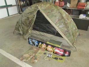 Nuevo Sistema de Refugio Litefighter 1 Tienda Militar OCP 1 Hombre Refugio NSN 628-8855 - Imagen 1 de 9