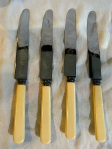 Desert Messer mit rostfreier Klinge von Scheffield Steel 4 Stück - Bild 1 von 4