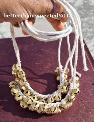 Danza Clásica Latón Tobilleras Big Ghungroo Danza del Vientre Tobillo Pulsera... - Imagen 1 de 3