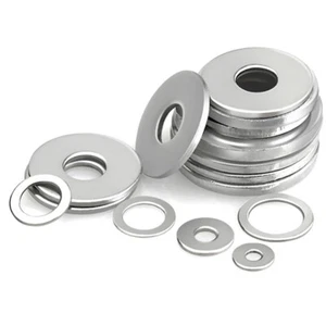 M1.6 M2 M2.5 M3 M4 M5 Flat Washer for Screw & Bolt 304(A2) Stainless Steel - Picture 1 of 7